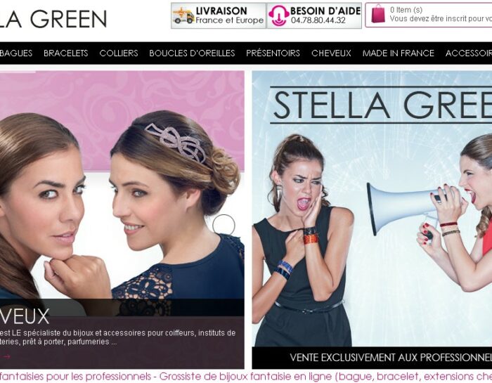 Stella Green : grossiste en bijoux et accessoires de mode